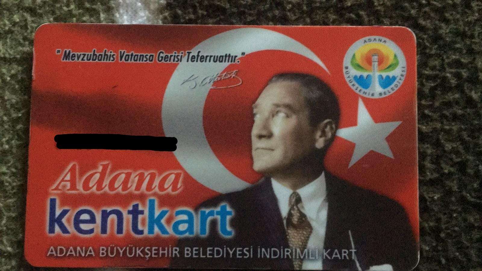 Adana Kentkart HES Kodu Yükleme