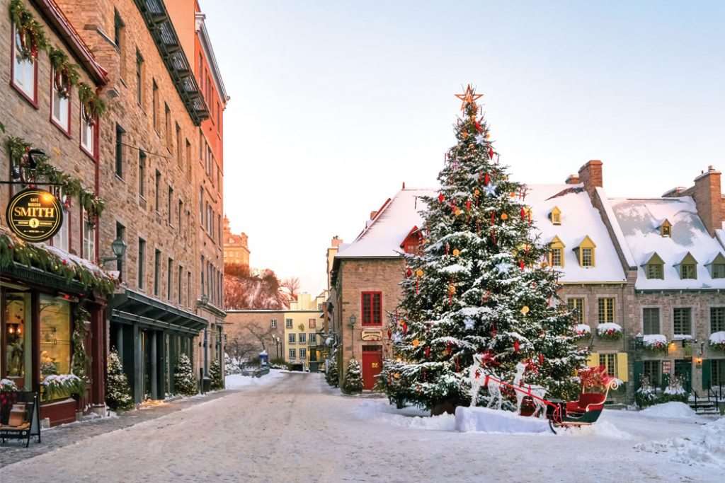 Quebec City'de Noel